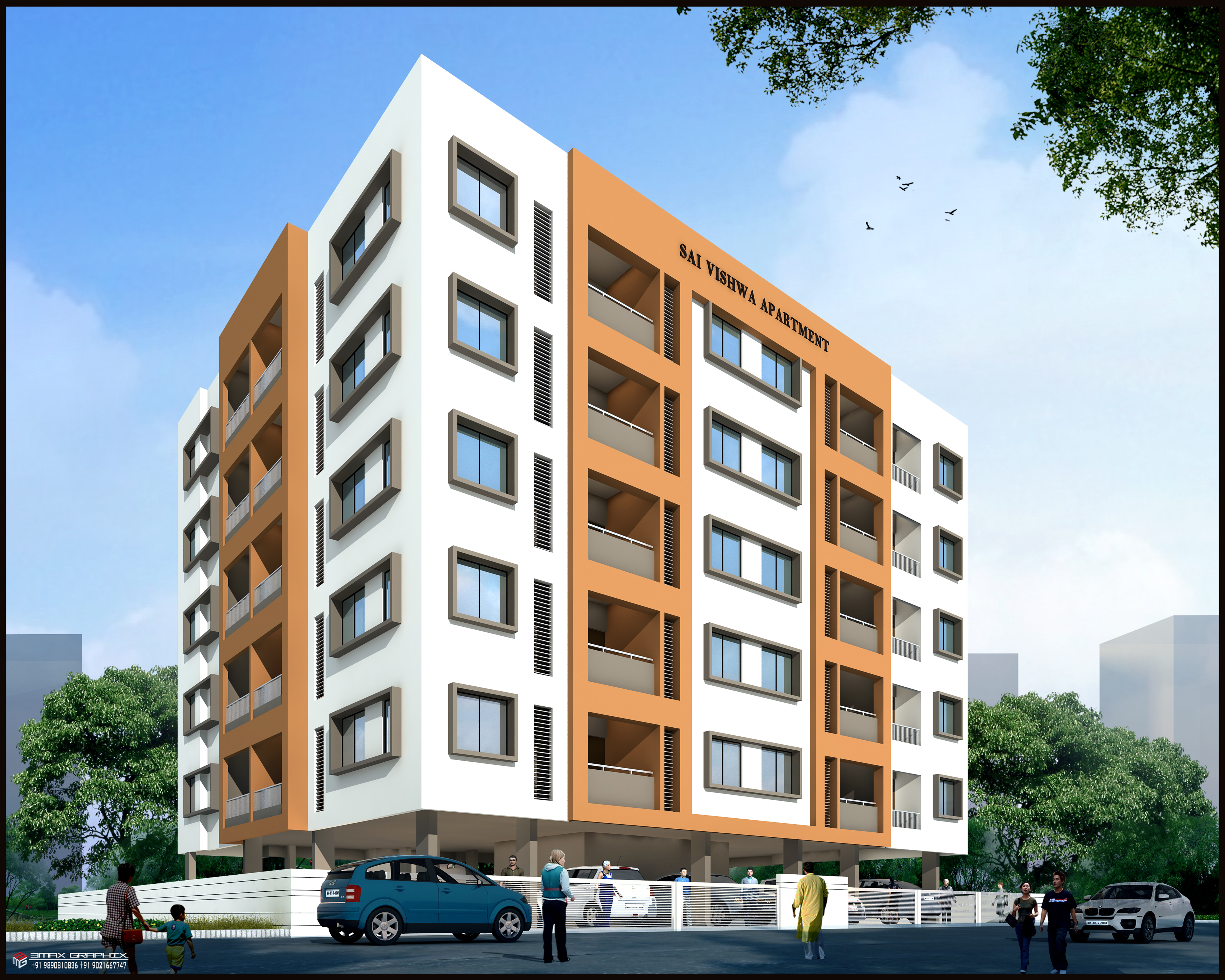 Previous construction project - completed building